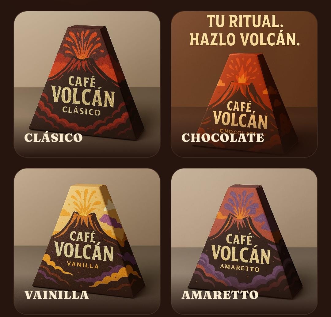 Empaque Café Volcán
